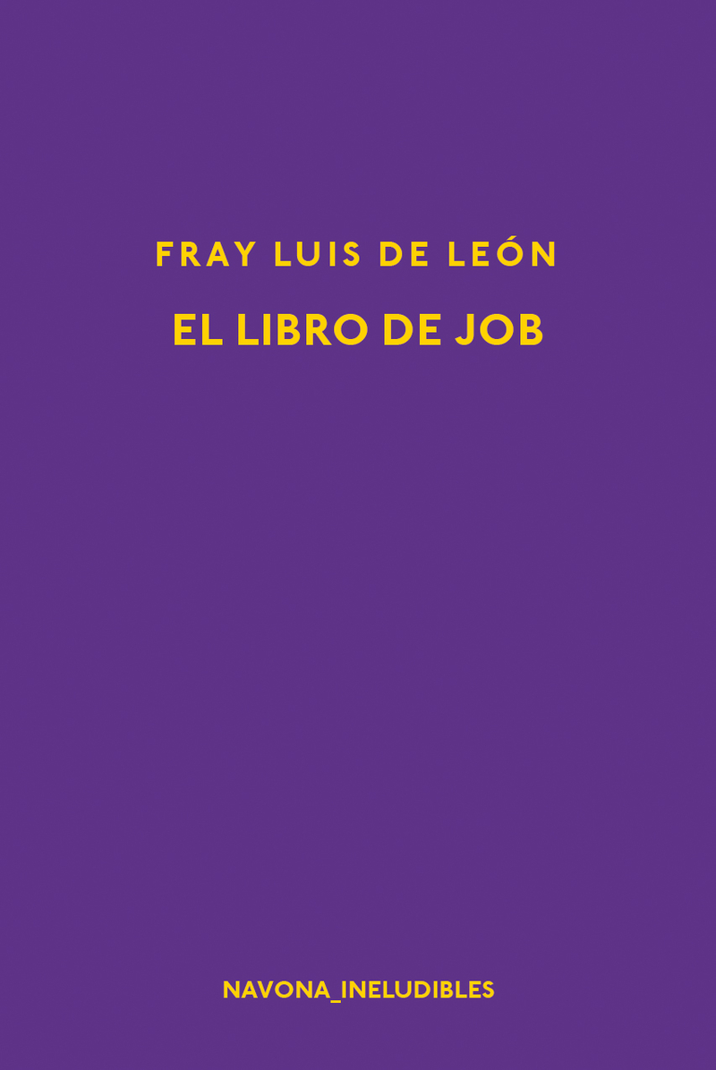 EL LIBRO DE JOB: portada