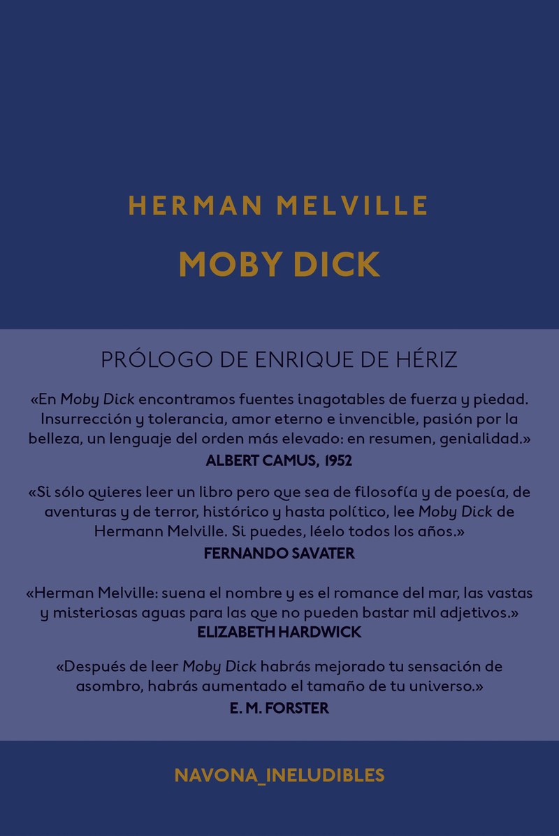 Moby Dick: portada