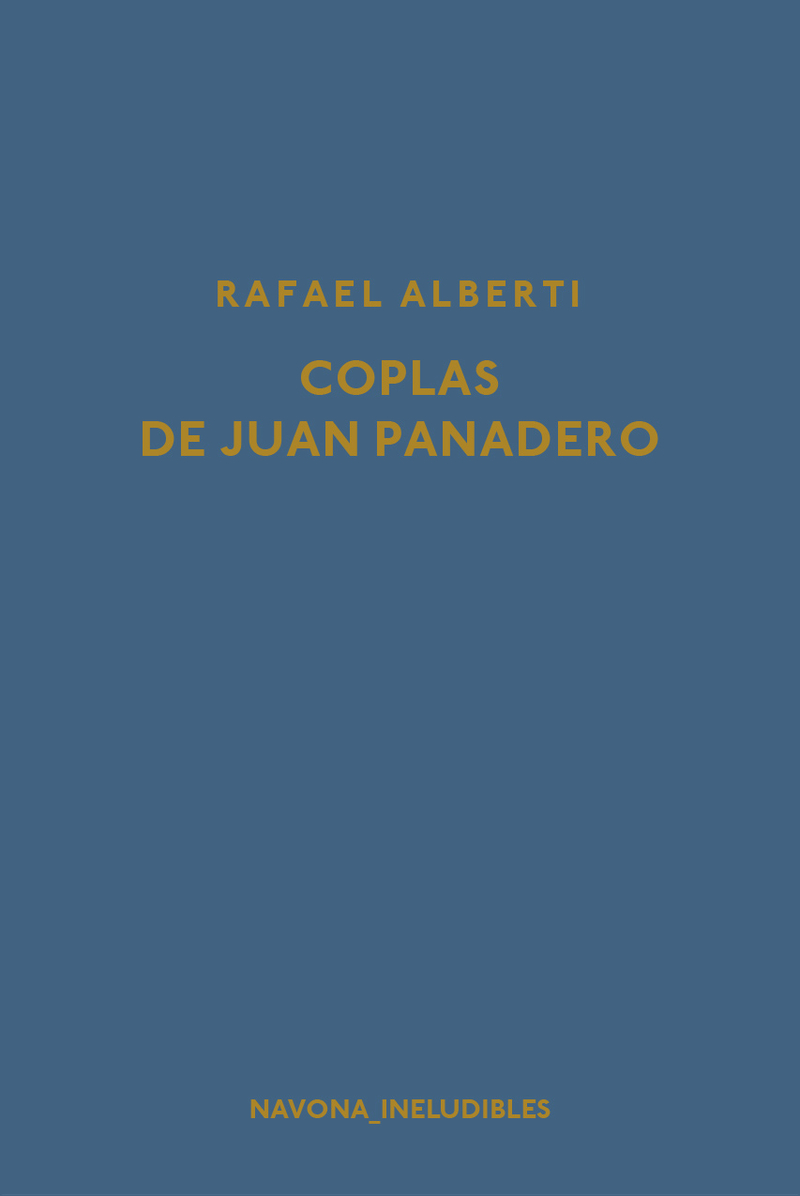 Coplas de Juan Panadero: portada