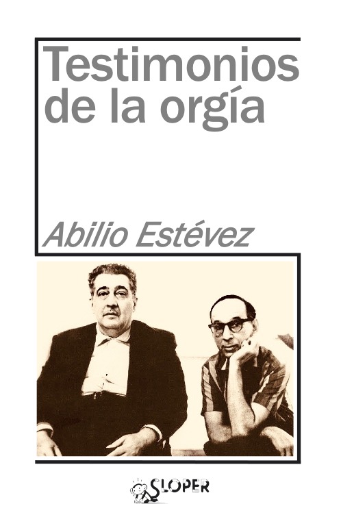 Testimonios de la orgía: portada