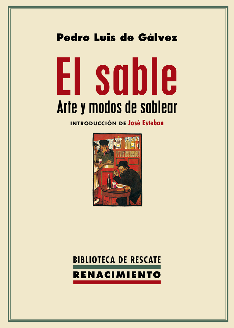 EL SABLE. ARTE Y MODOS DE SABLEAR: portada