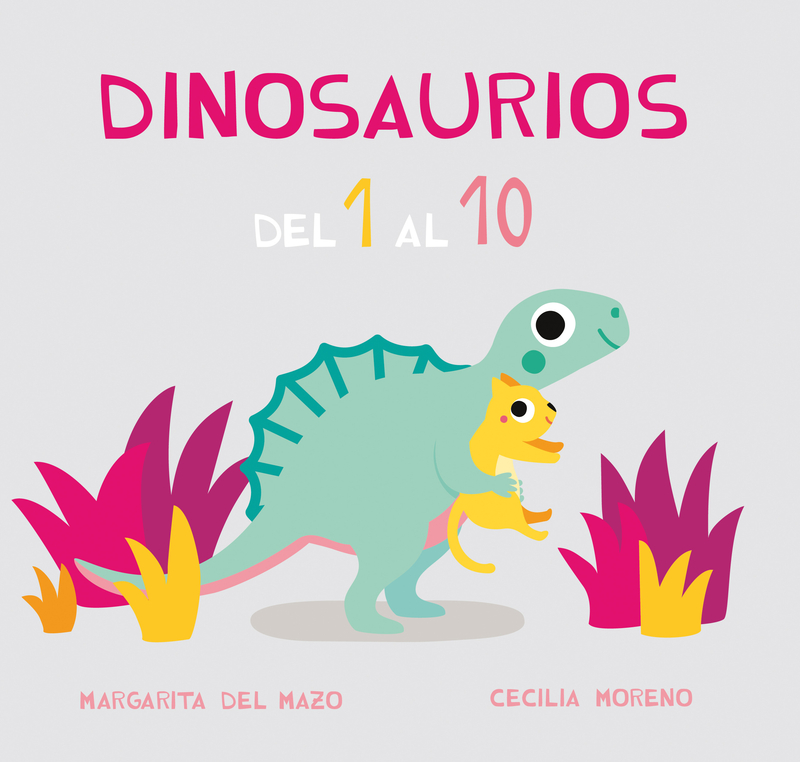 DINOSAURIOS DEL 1 AL 10 (2ED): portada