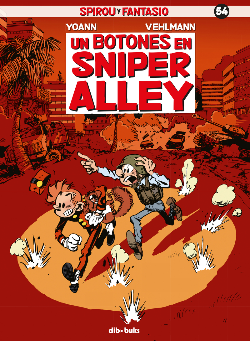 Spirou y Fantasio 54: portada