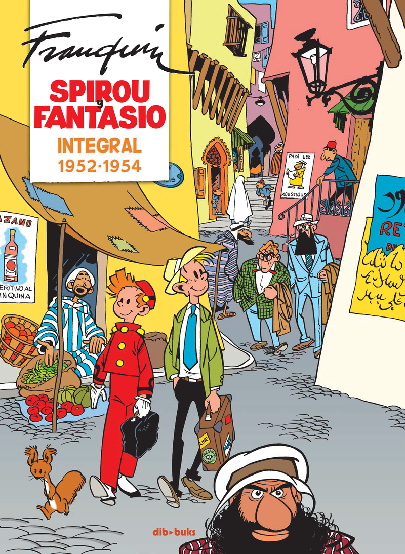 Spirou y Fantasio Integral 3: portada