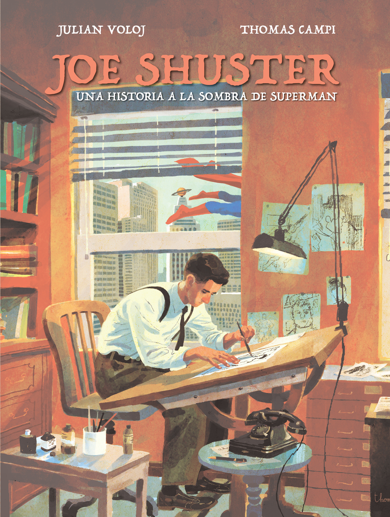 Joe Shuster: portada