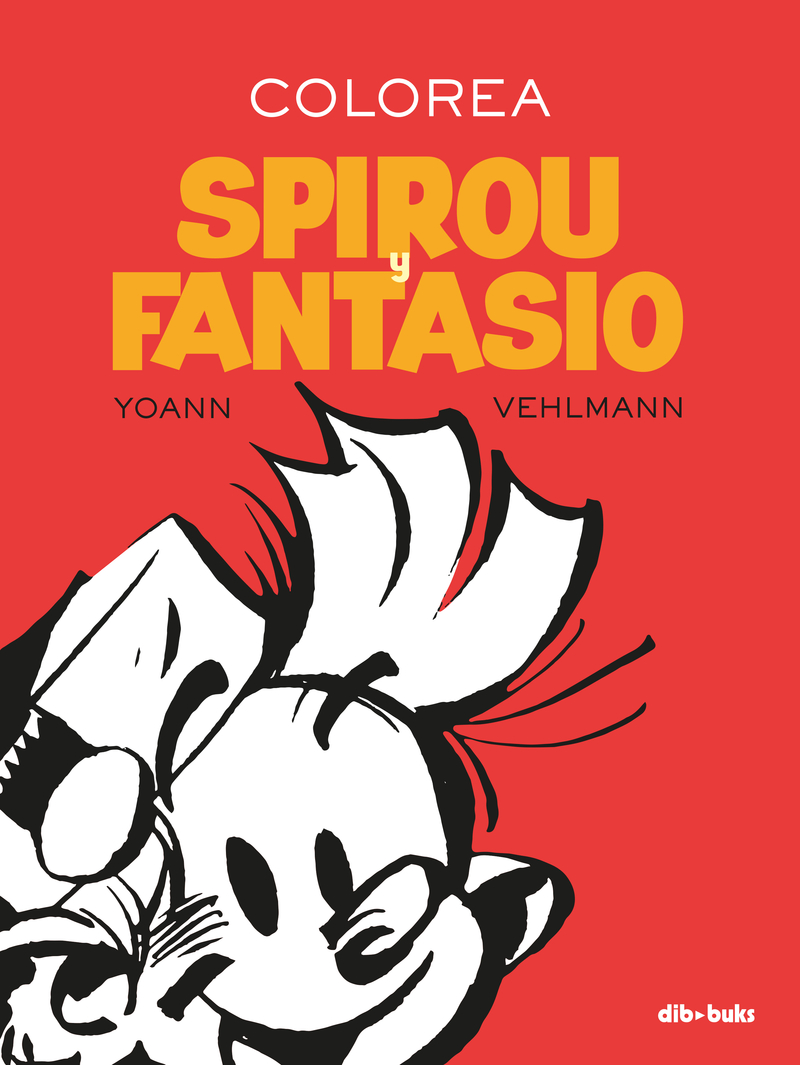 Colorea Spirou y Fantasio: portada