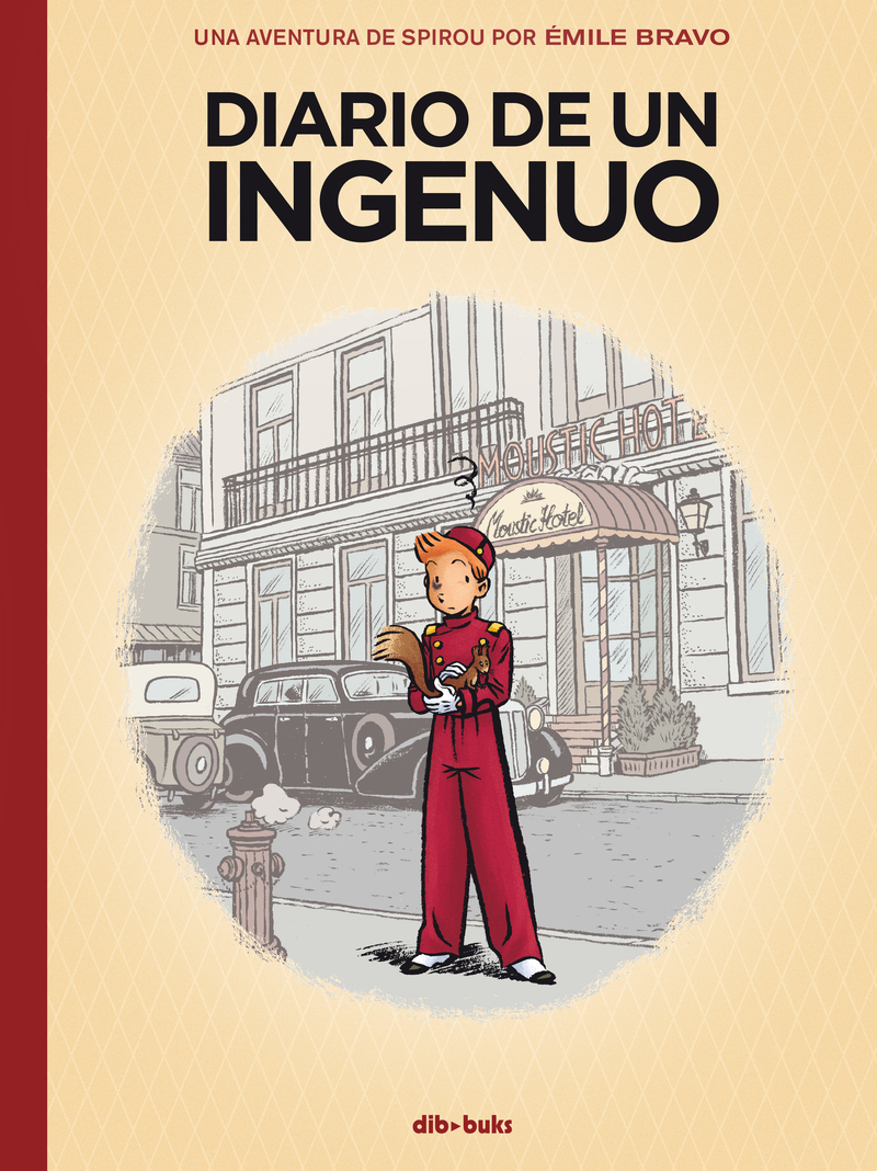 Spirou. Diario de un ingenuo: portada