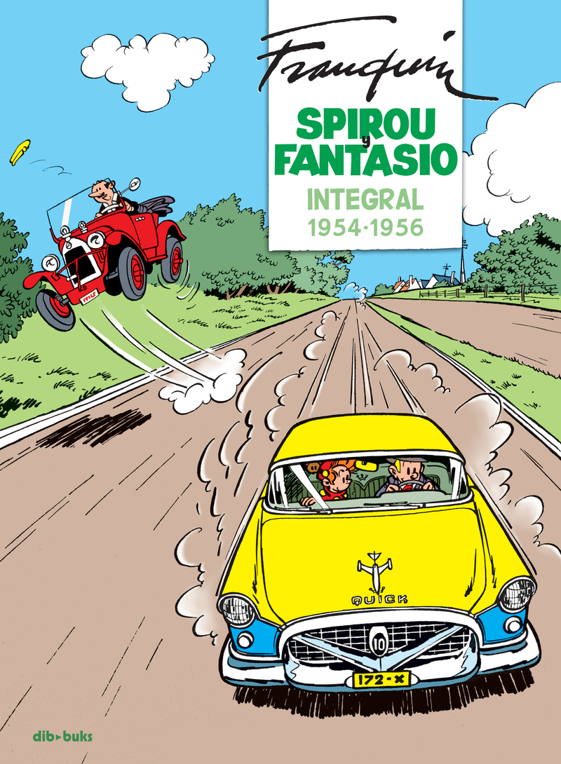 Spirou y Fantasio Integral 4: portada