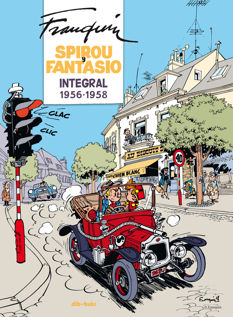 Spirou y Fantasio Integral 5: portada