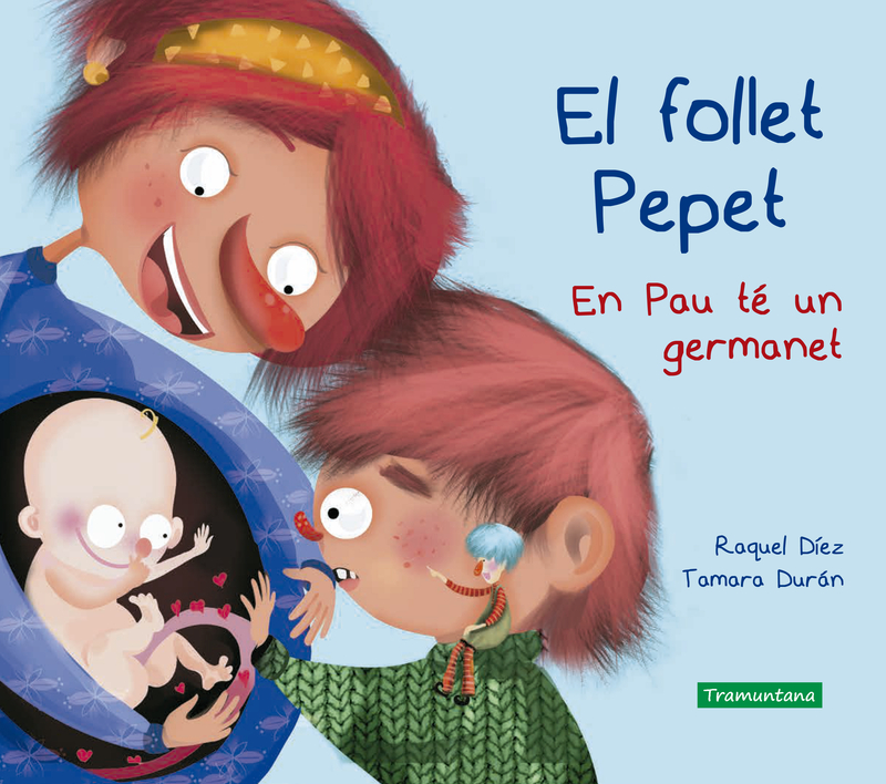 El follet Pepet. En Pau té un germanet: portada