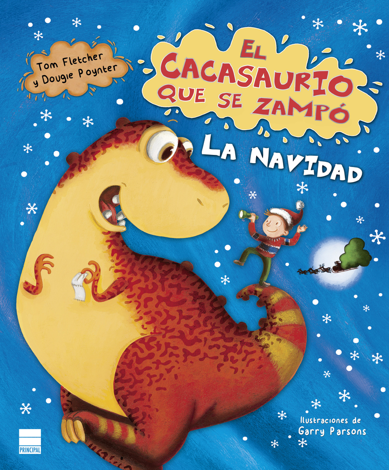 El cacasaurio que se zamp la Navidad: portada