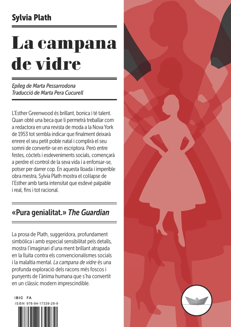 La campana de vidre: portada