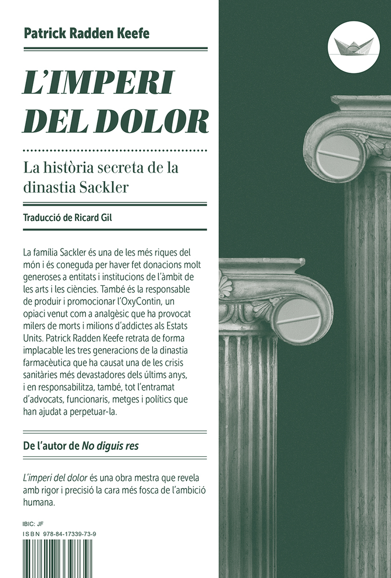 L'imperi del dolor - CAT (3ED): portada