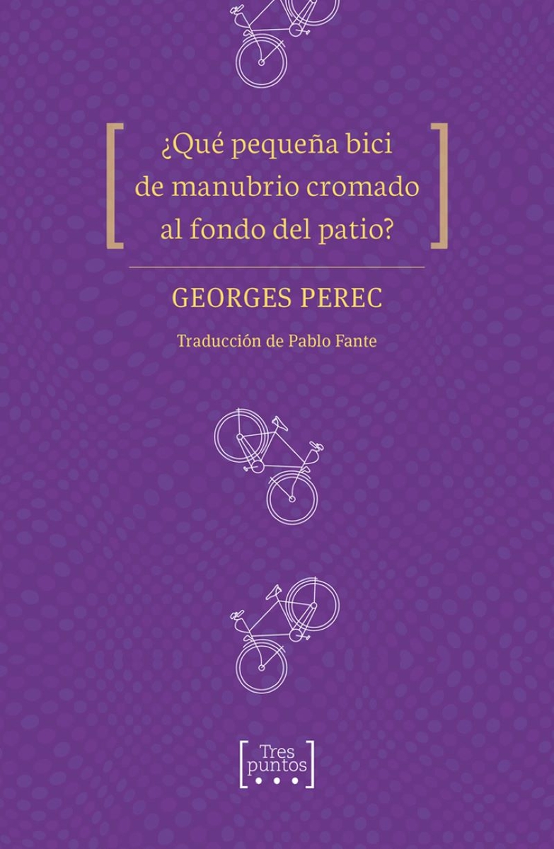 Qu pequea bici de manubrio cromado al fondo del patio?: portada