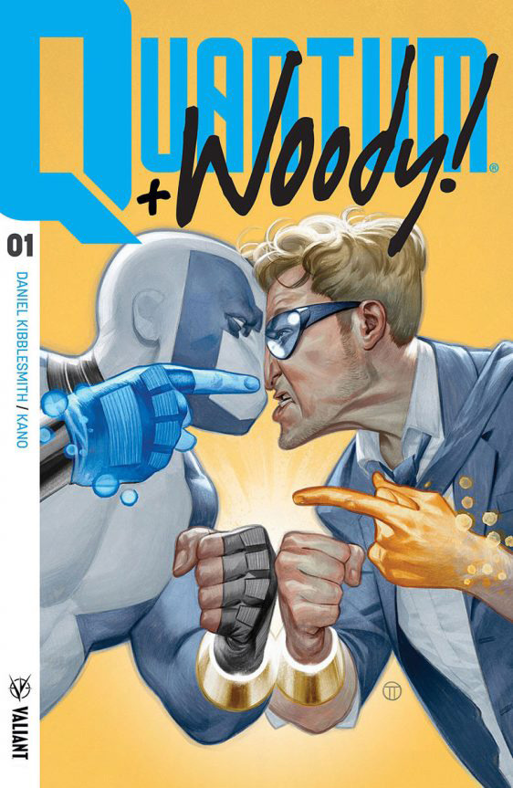 QUANTUM + WOODY 1: portada