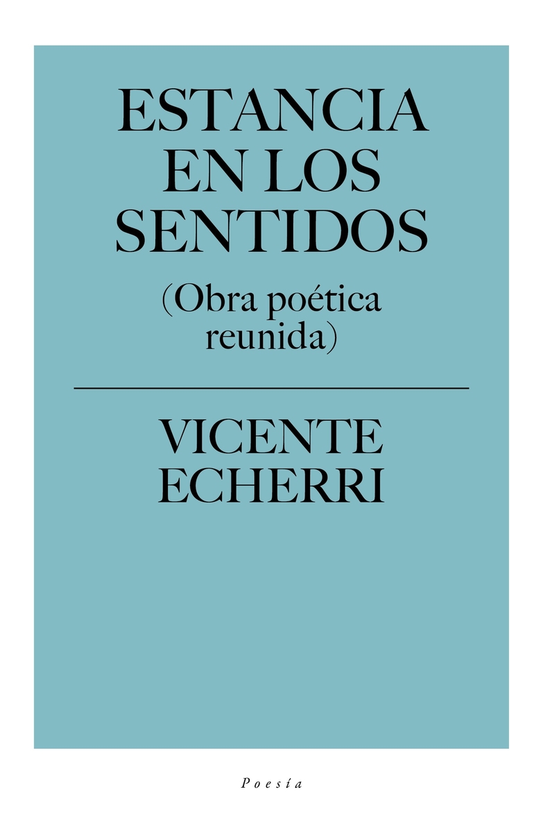 Estancia en los sentidos: portada