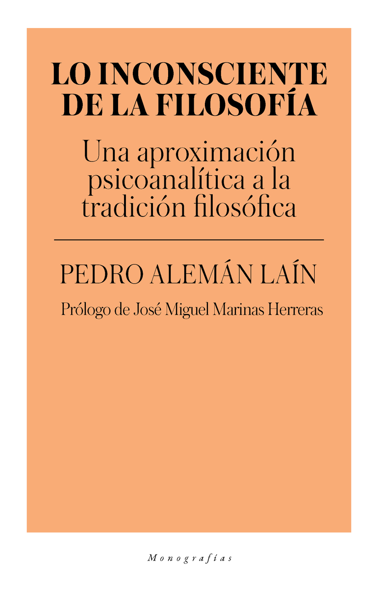 Lo inconsciente de la filosofía: portada