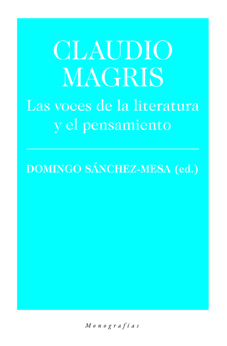 Claudio Magris: portada