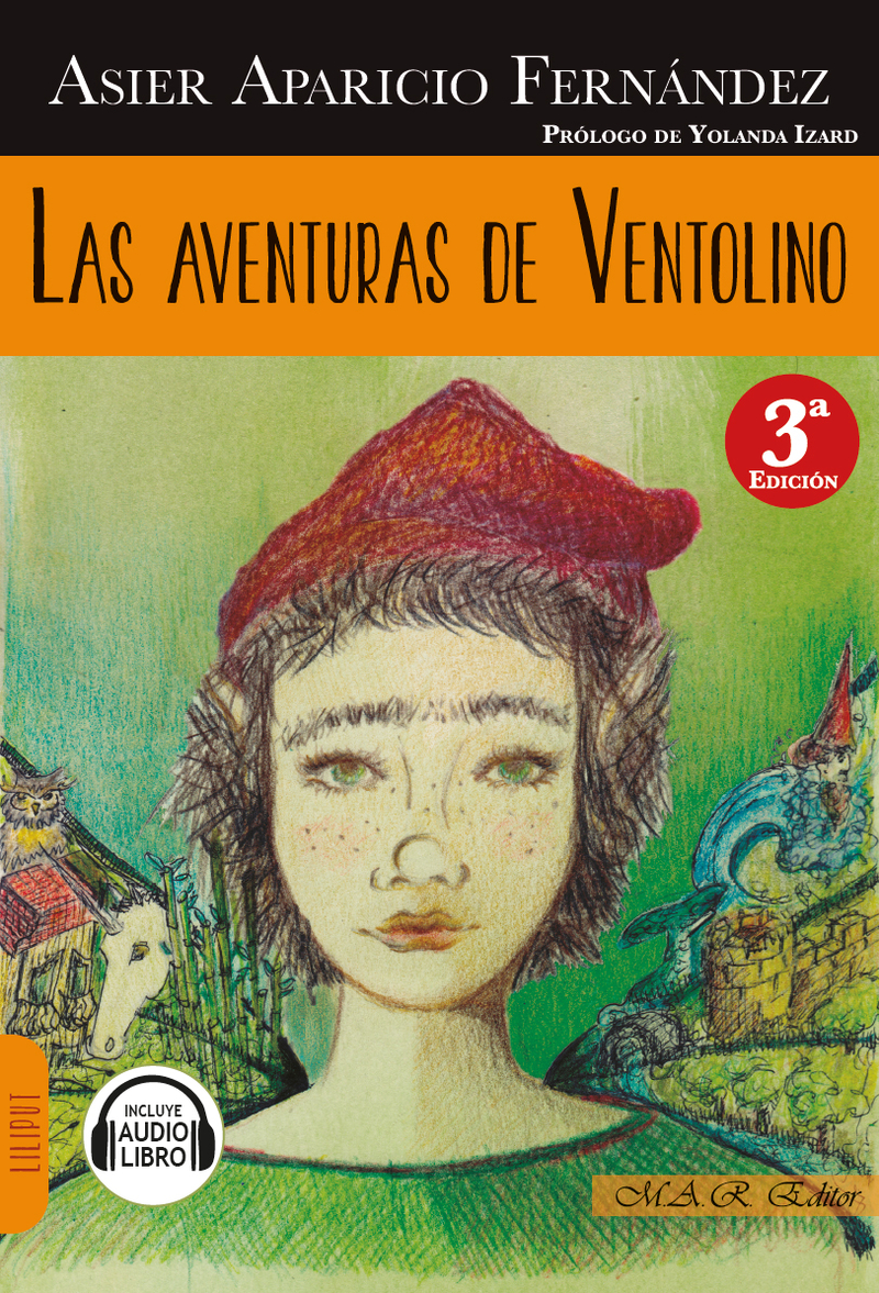 LAS AVENTURAS DE VENTOLINO (3ª ED.): portada