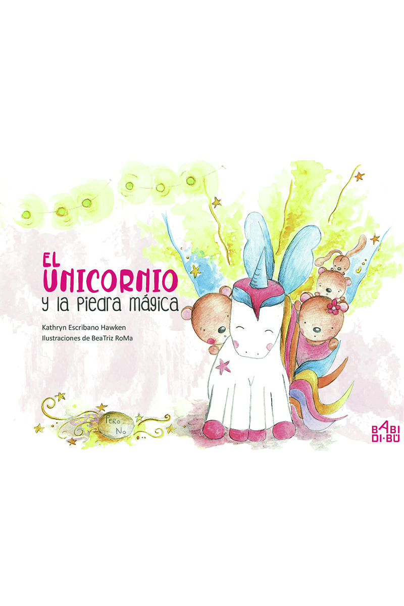 El unicornio y la piedra mágica: portada