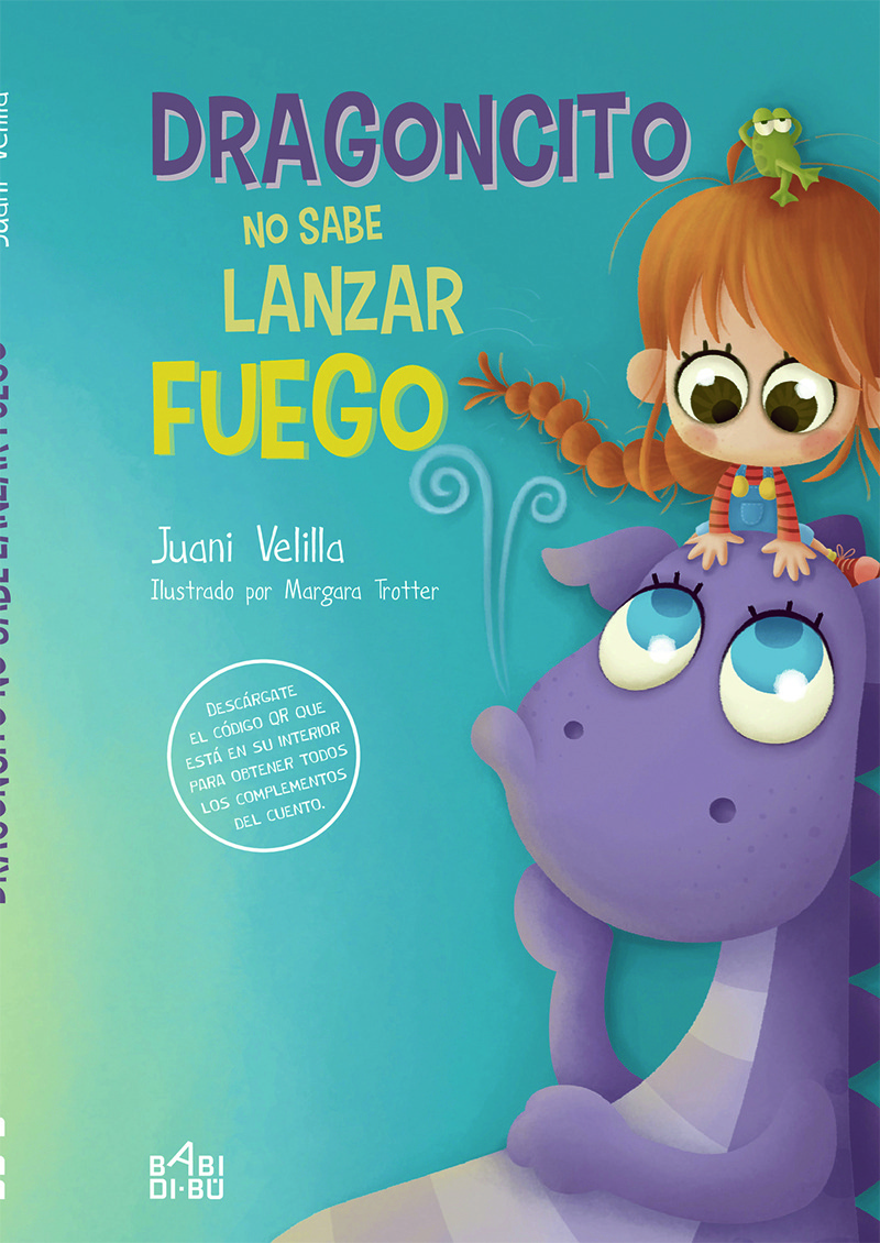 Dragoncito no sabe lanzar fuego: portada