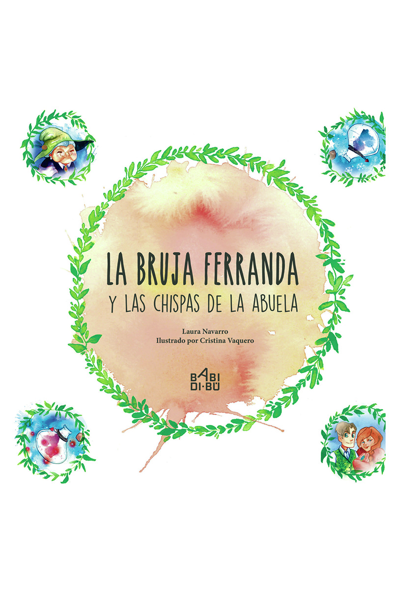 La bruja Ferranda y las chispas de la abuela: portada