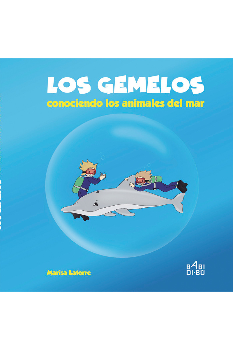 Los gemelos conociendo los animales del mar: portada