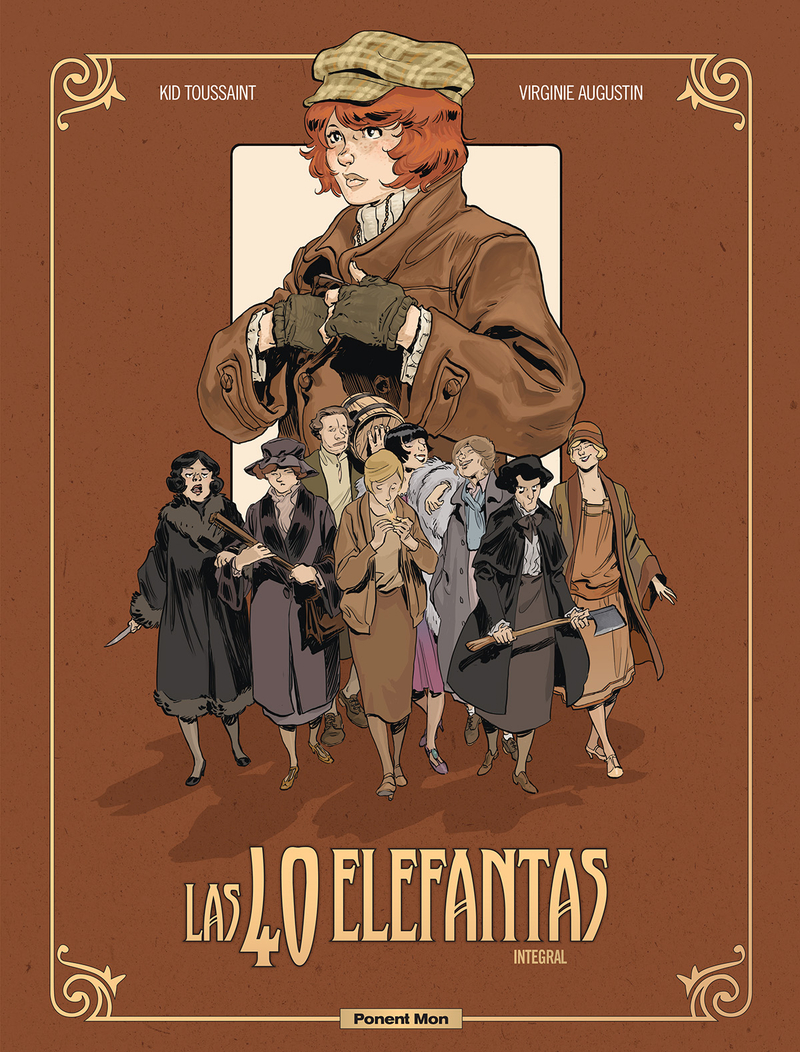 Las 40 elefantas: portada