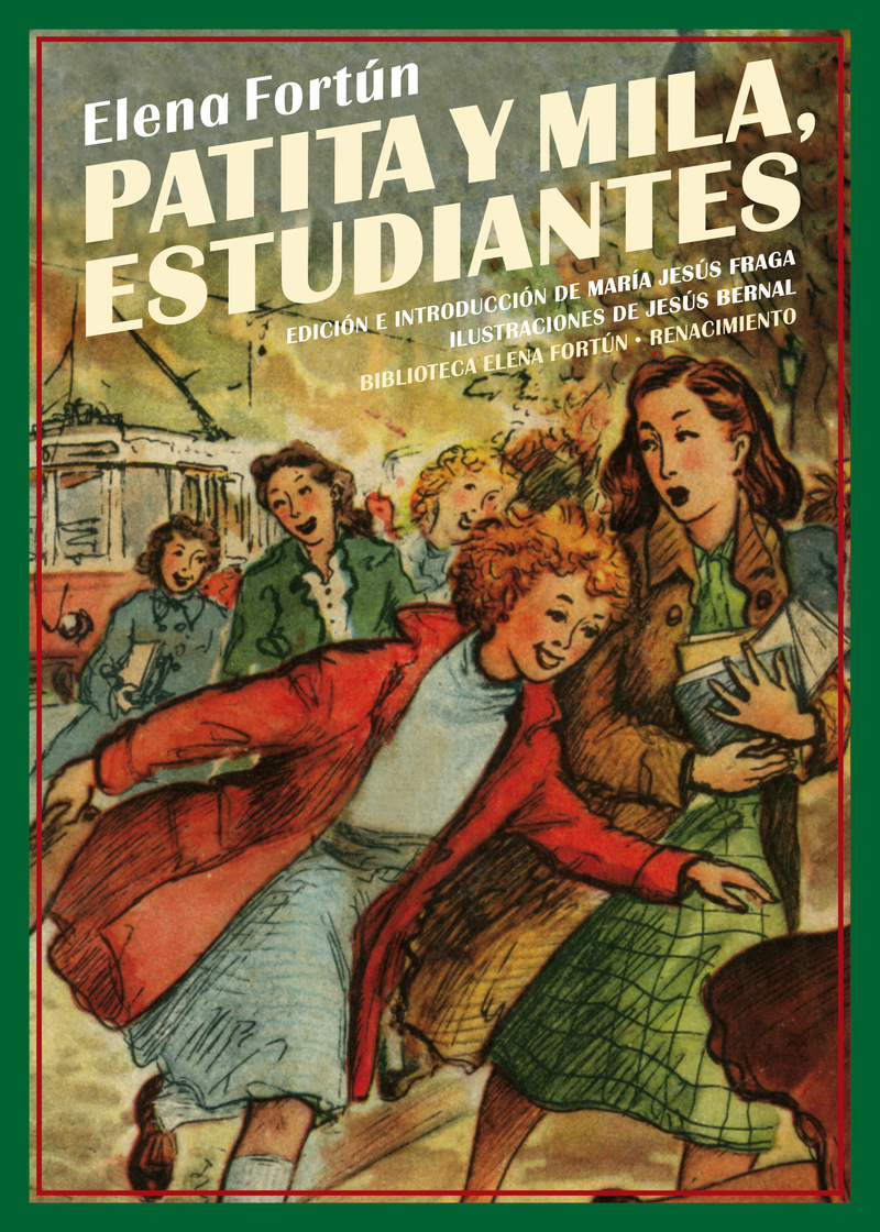 PATITA Y MILA, ESTUDIANTES: portada