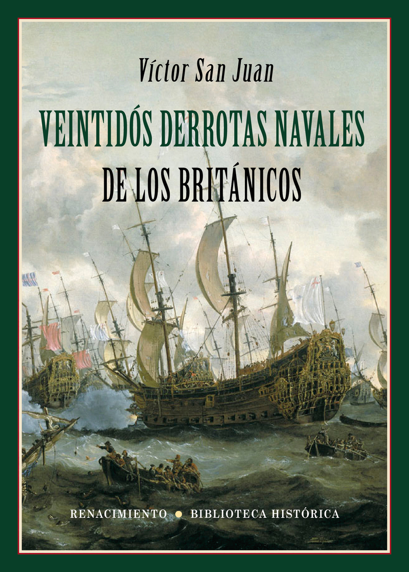 VEINTIDS DERROTAS NAVALES DE LOS BRITNICOS 2ED: portada