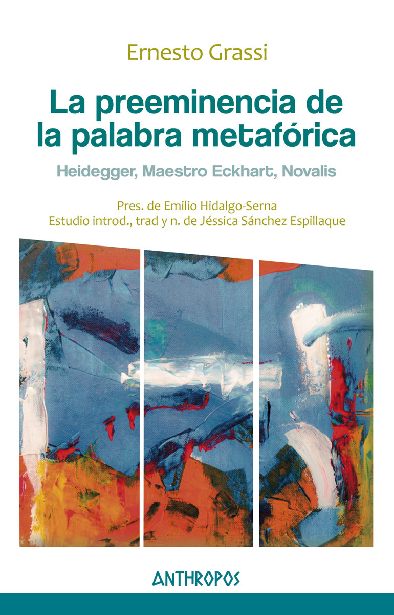 LA PREEMINENCIA DE LA PALABRA METAFRICA: portada