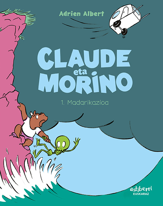 CLAUDE ETA MORINO 1. MADARIKAZIOA (EUSKERA): portada