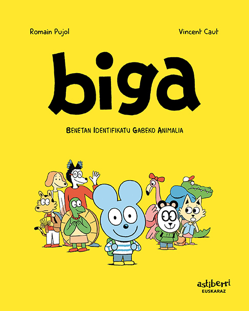 BIGA 1 (EUSKERA) 3. ED.: portada