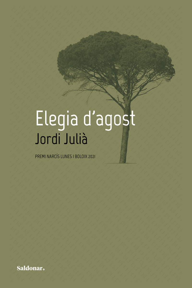 Elegia d'agost: portada