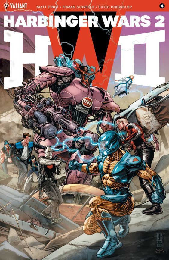 HARBINGER WARS 2: 4: portada