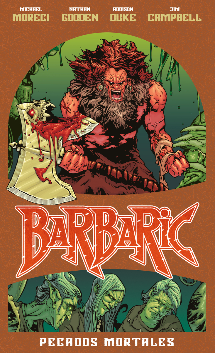 Barbaric: Pecados mortales: portada