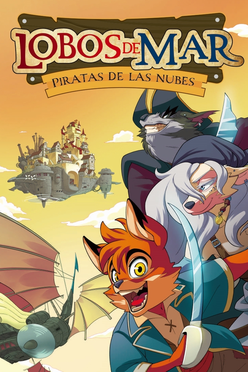 Piratas de las nubes: portada