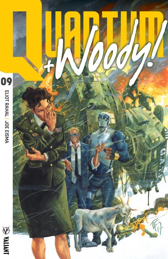 QUANTUM + WOODY 9: portada