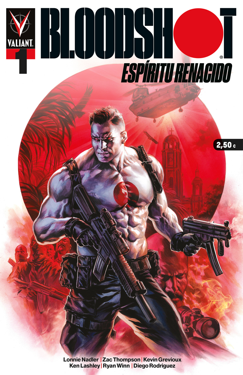 BLOODSHOT ESPÍRITU RENACIDO 1: portada