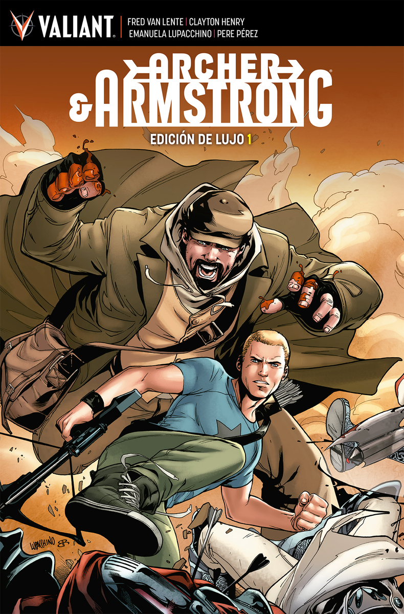 ARCHER & ARMSTRONG, Edición de lujo 1: portada