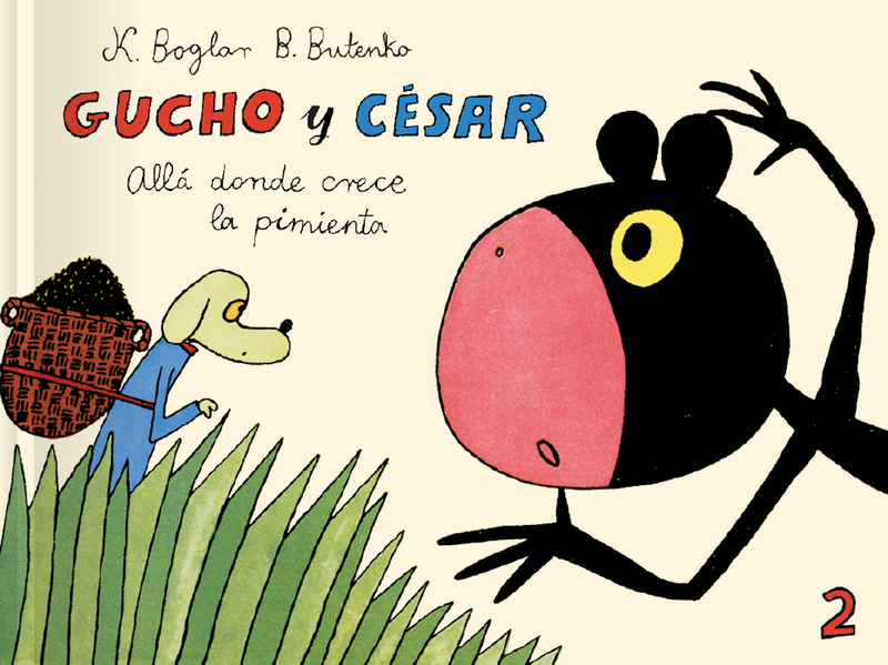 GUCHO Y CéSAR ALLÁ DONDE CRECE LA PIMIENTA: portada