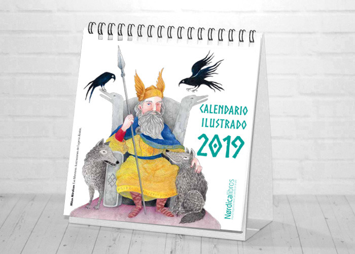 Calendario del ilustrador 2019: portada