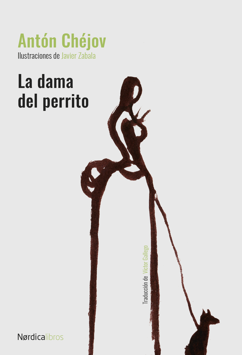 La dama del perrito.NE. Carton: portada