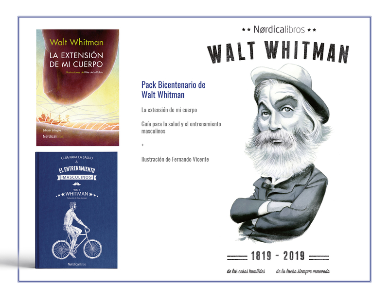 Pack bicentenario Walt Whitman: portada