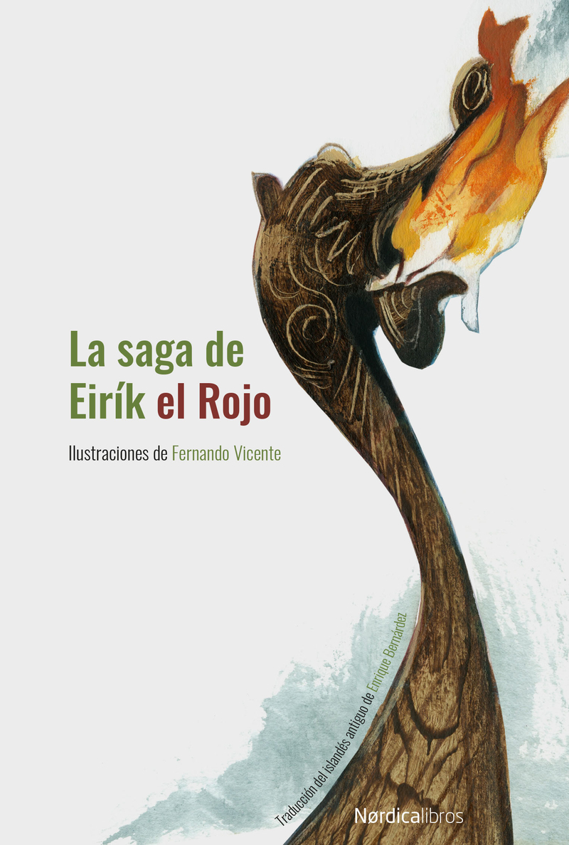 La saga de Eirík el Rojo (nueva edición en cartoné): portada