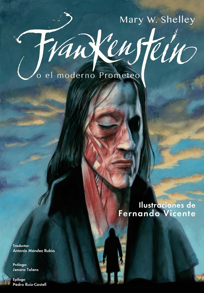 Frankenstein o el moderno Prometeo: portada