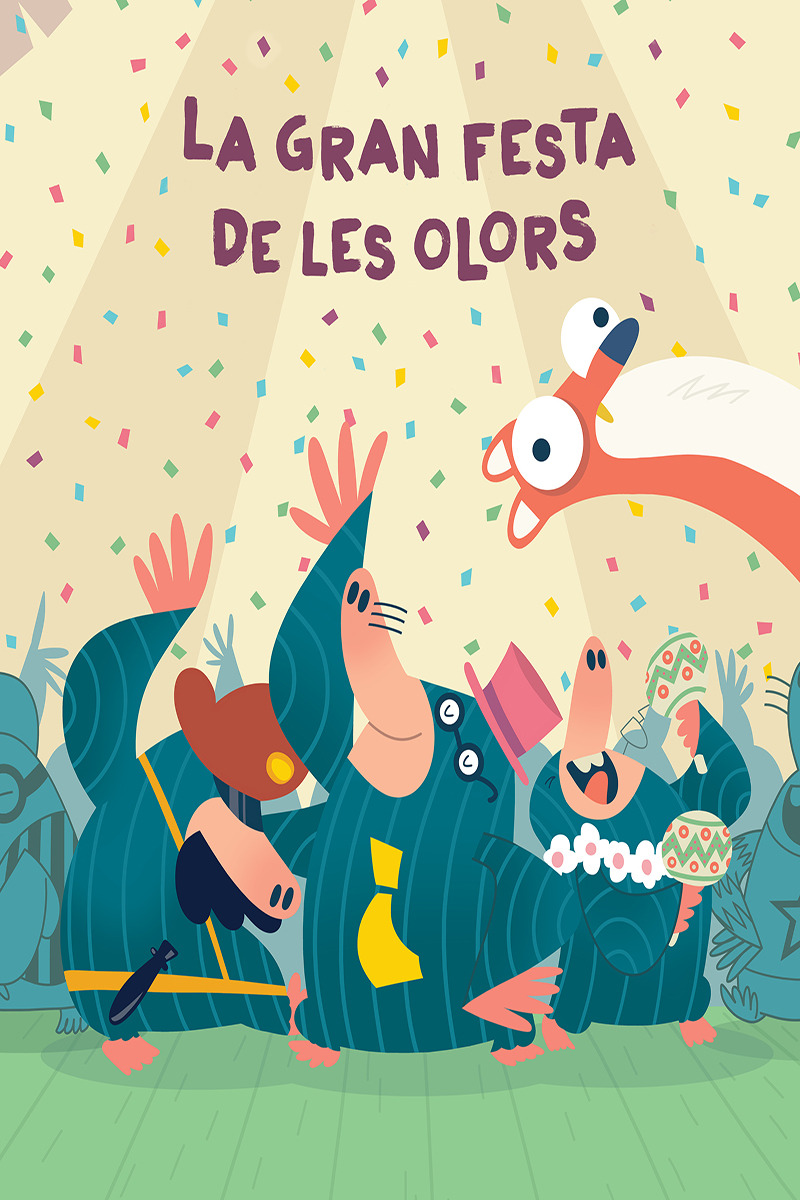 La gran festa de les olors: portada