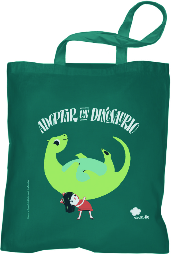 Bolsa Adoptar un dinosaurio: portada