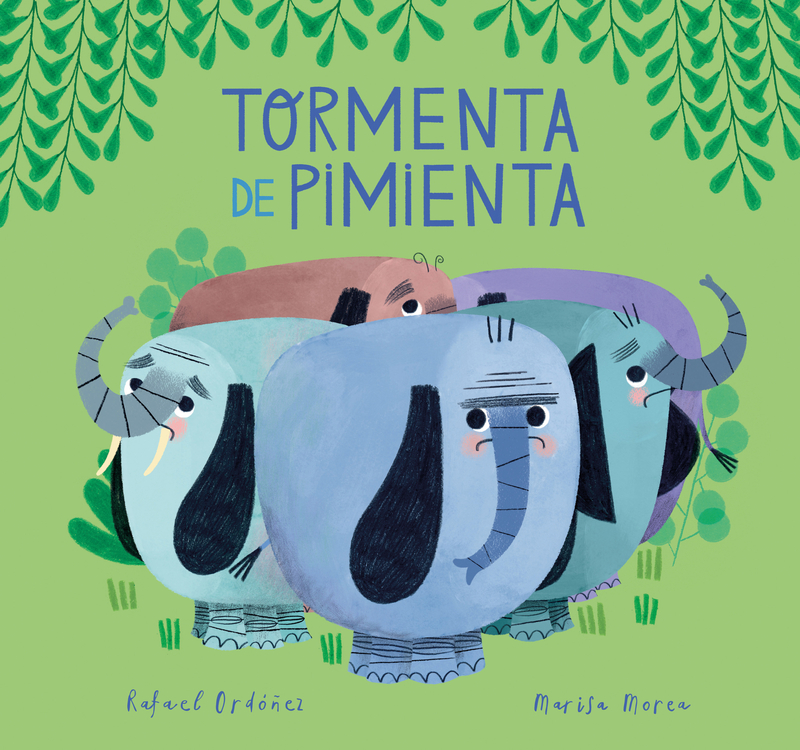 Tormenta de pimienta: portada