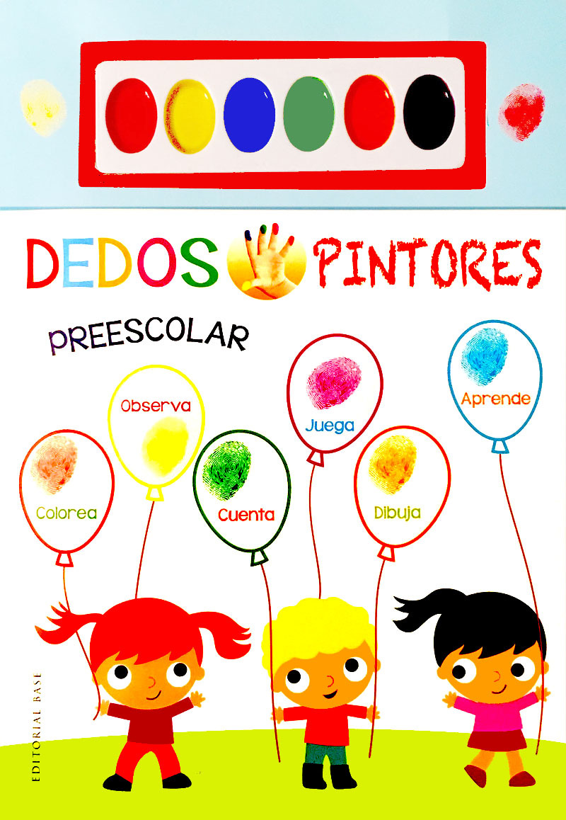 Dedos pintores (los globos) (2ED): portada